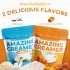 Amazing Creamer etiqueta lateral derecha