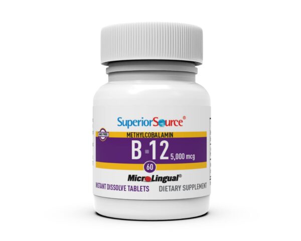 Superior Source dosis pura vitamina b-12 metilcobalamina