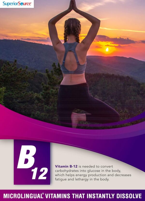 Frasco de vitaminas sublinguales Superior Source