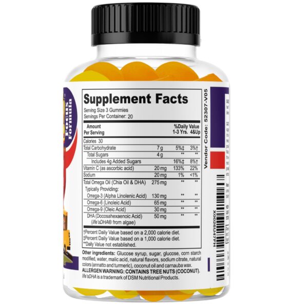 Superkids gominolas con Omega 3 para el cerebro