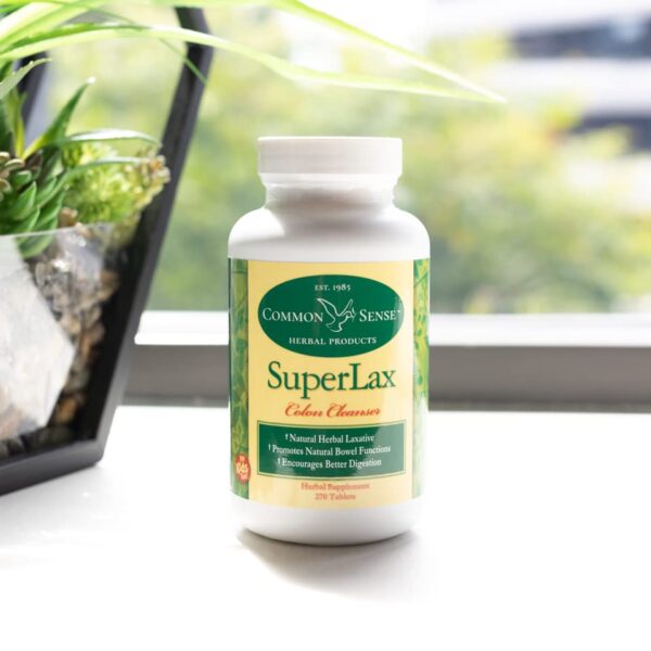 SuperLax producto herbal para la salud digestiva y limpieza de colon