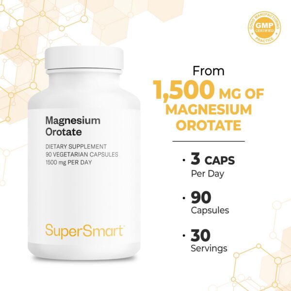 Empaque de Supersmart Magnesio orotato