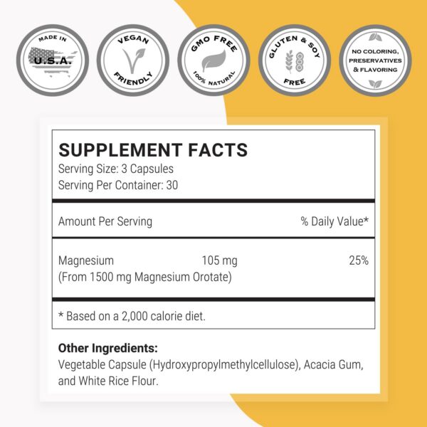 Uso recomendado de Supersmart Magnesio orotato