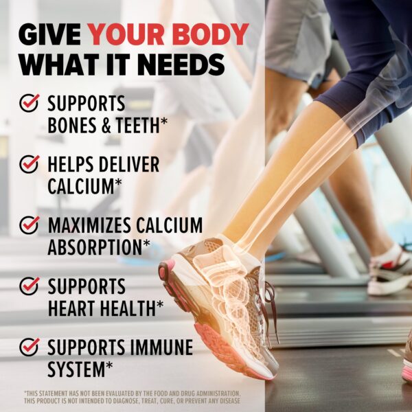 Suplemento 10X Health D3 K2 para huesos y corazón