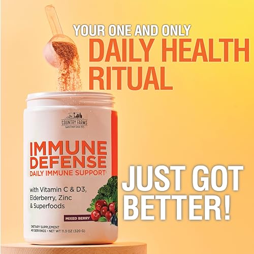 Suplemento de 40 porciones para defensa inmune COUNTRY FARMS