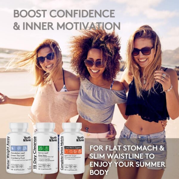 Suplemento para abdomen plano y metabolismo Youth & Tonic