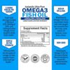 Suplemento aceite pescado omega 3 triple fuerte caja lateral