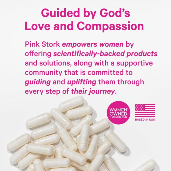 Suplemento ácido-fólico Pink Stork cápsulas para embarazo