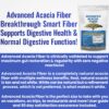 Suplemento Advanced Acacia Fiber polvo natural para intestino