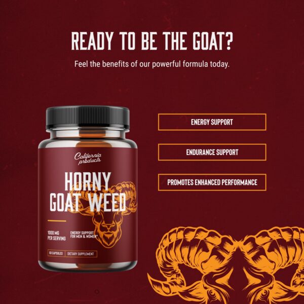 Suplemento de alta calidad Horny Goat Weed para salud masculina