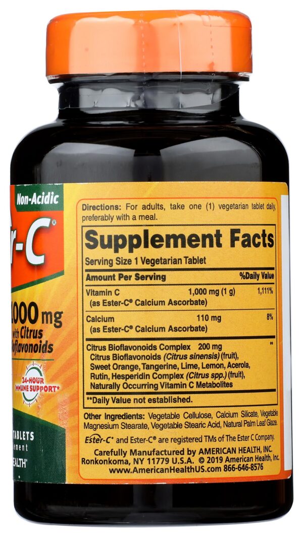Suplemento American Health Ester C vitamina c con bioflavonoides 90 tabletas