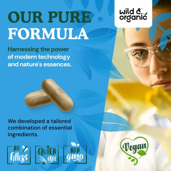 Suplemento antialcohol con cardo mariano y diente de león Wild & Organic