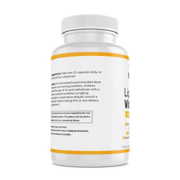 Suplemento antioxidante Biodora vitamina C liposomal 1400mg