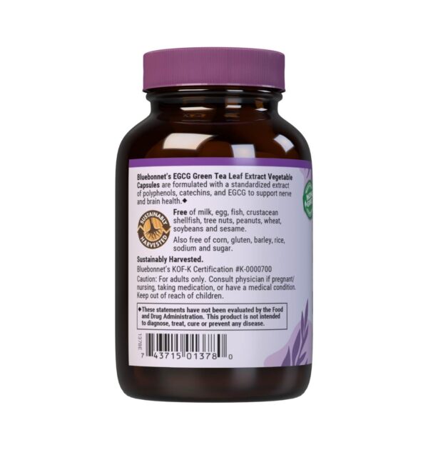 Suplemento antioxidante BlueBonnet EGCG té verde