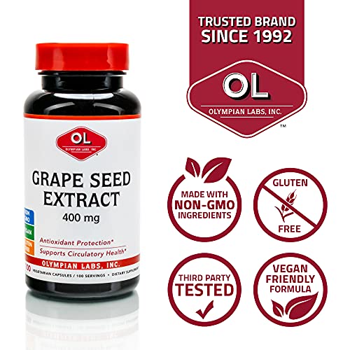 Suplemento antioxidante en cápsulas Olympian Labs