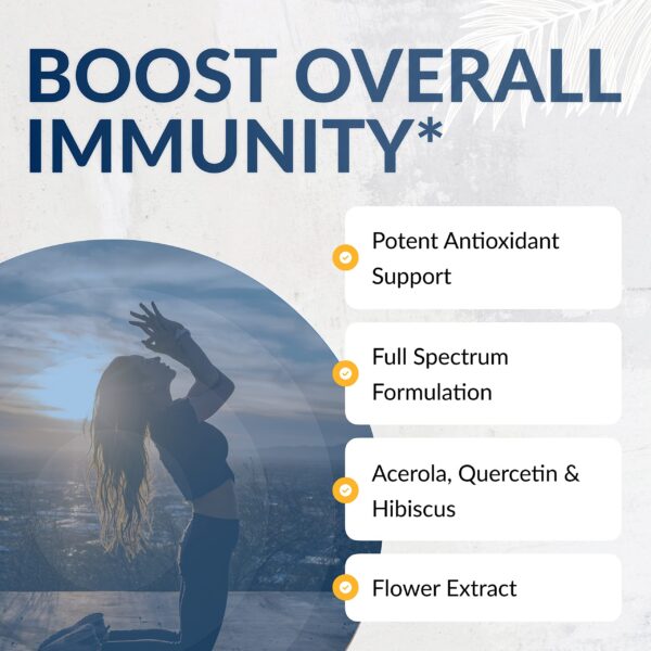 Suplemento antioxidante Equilife vitamina C con acerola y quercetina