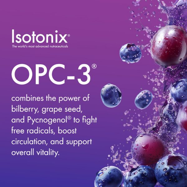 Suplemento antioxidante OPC-3 Isotonix polvo para mezclar