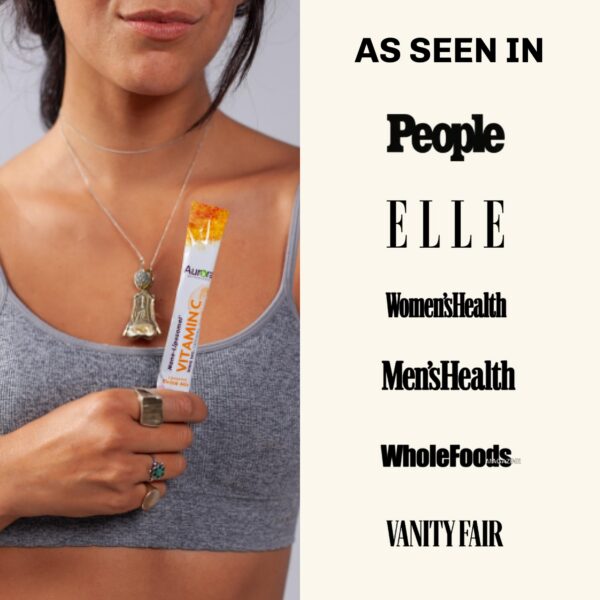 Version 1.0.0 Suplemento antioxidante vitamina C polvo liposomal sabor natural naranja