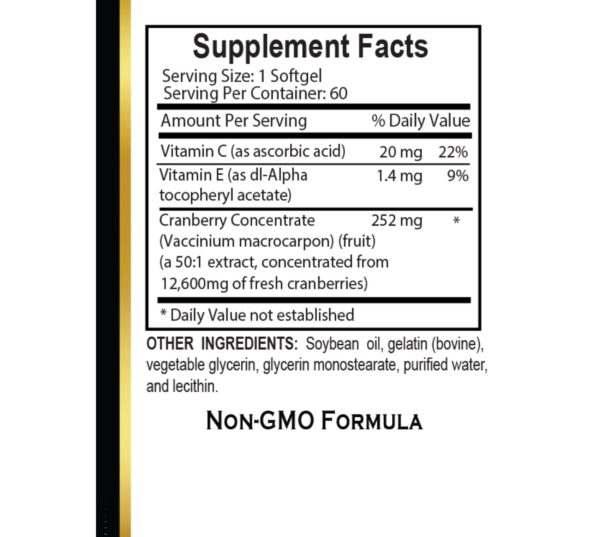 Extracto de arándano OLANTA para soporte diario urinario