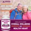 Suplemento Arazo Nutrition arroz rojo levadura para vitalidad