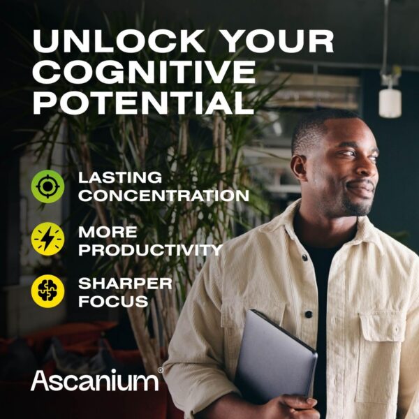 Suplemento Ascanium Melena de León caja frontal