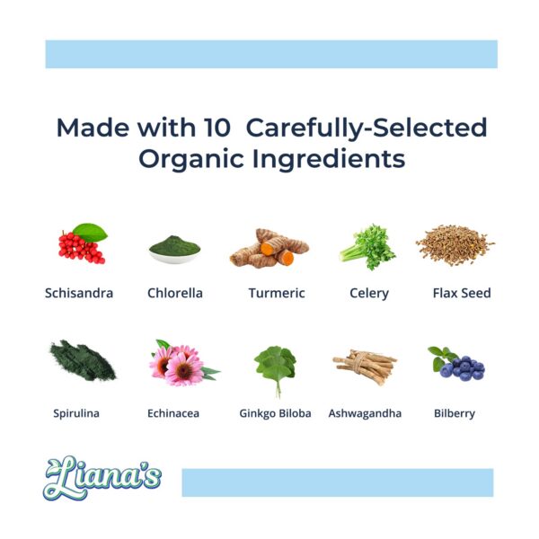 Suplemento Ashwagandha Advantage ingredientes naturales orgánicos