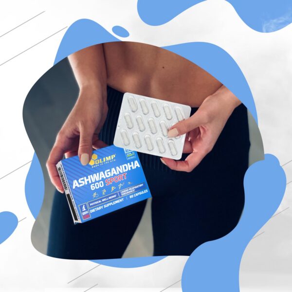 Suplemento Ashwagandha Olimp 100% orgánico certificado USDA
