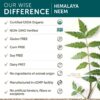 Suplemento ayurvédico Himalaya neem orgánico para limpieza de piel
