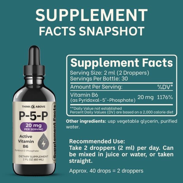 Suplemento B6 energético con alta bioactividad líquida