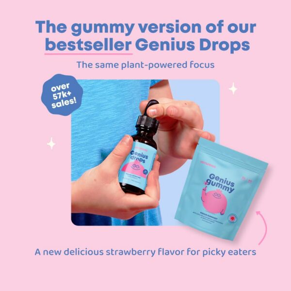 Suplemento natural con Bacopa JoySpring Genius Kids