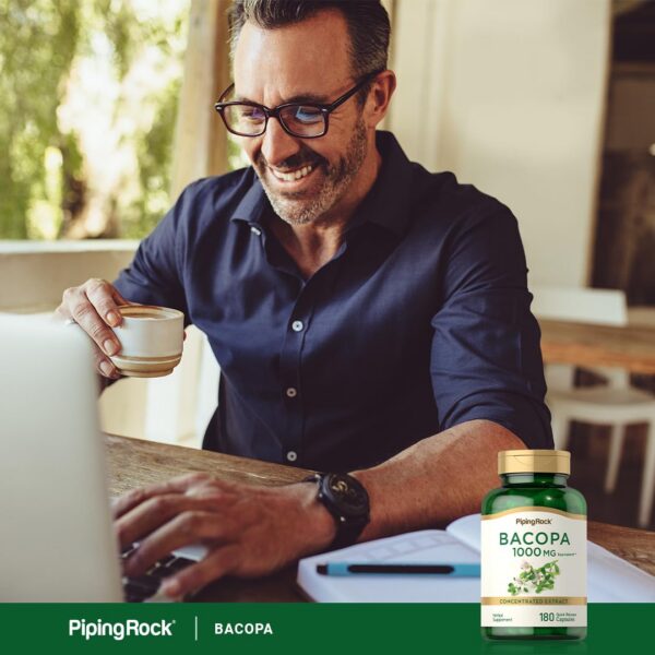 suplemento bacopa monnieri certificación sin OMG sin gluten