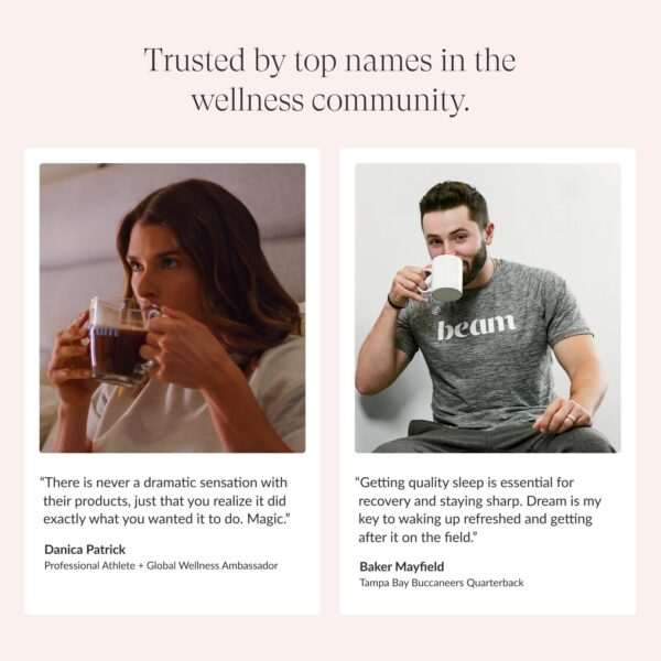 Suplemento nocturno Beam Dream polvo natural para sueño tranquilo