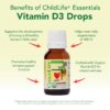 ChildLife Essentials gotas vitamina D3 apoyo inmunológico y óseo bebés