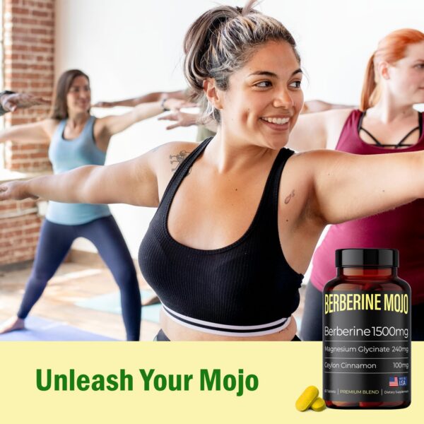 Suplemento Berberine Mojo para salud digestiva y metabólica