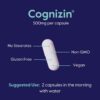 Suplemento BESTVITE Cognizin planta producto