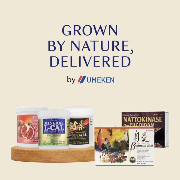Suplemento beta glucano Umeken caja con 30 paquetes