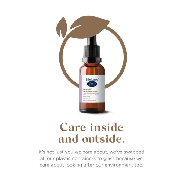 Version 1.0.0 Suplemento BIOCARE Nutrisorb en fondo blanco.