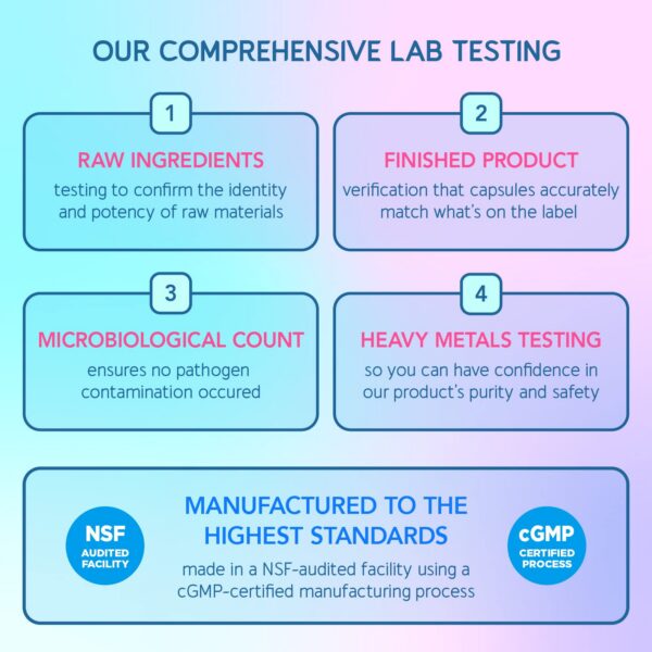 Frasco y cápsulas en primer plano