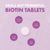 Suplemento biotina Incite Nutrition con 400 tabletas