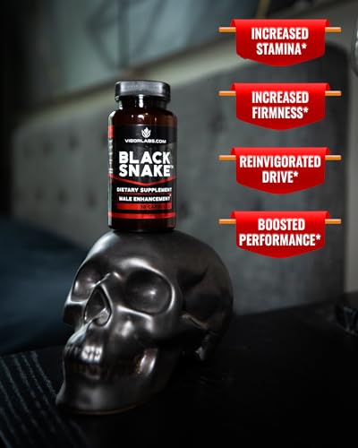 Suplemento Black Snake para vigor y fuerza masculina