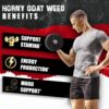 Suplemento BMVINVOL Horny Goat Weed para soporte sexual y vitalidad