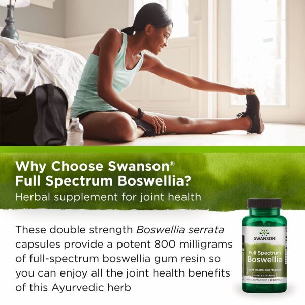 Suplemento boswellia serrata swanson doble fuerza 800mg