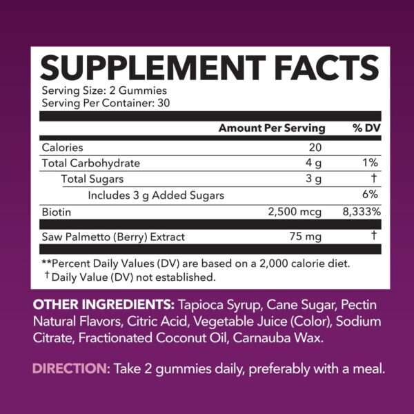 Suplemento de calidad HAVASU NUTRITION Saw Palmetto para mujeres