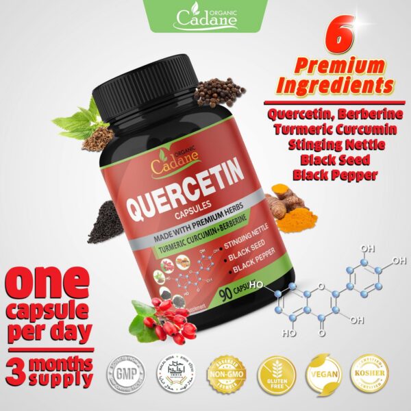 Suplemento cápsulas Cadane natural antioxidante