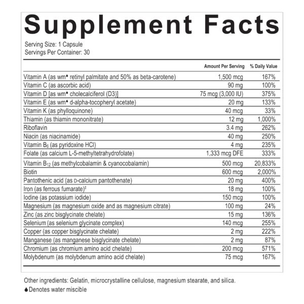 Version 1.0.0 Suplemento Celebrate Vitamins para salud post bariátrica