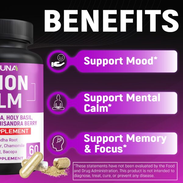 Suplemento CIVIMUNA melisa con Amla y Bacopa en cápsulas