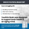 Vista superior tabletas Vitality Now Youthful Brain
