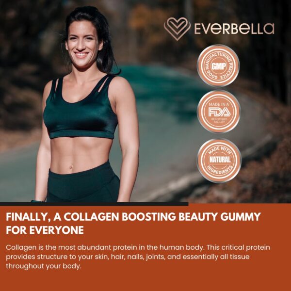 Suplemento clean etiqueta EverBella sin rellenos ni gluten