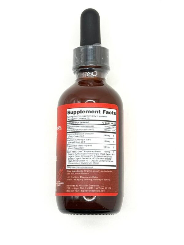 Version 1.0.0 Suplemento Clean Nutra frasco con vitaminas y extractos naturales