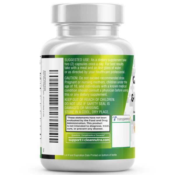 Fórmula limpia de Clean Nutraceuticals con ingredientes naturales